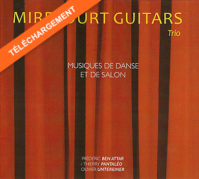 Pochette CD Trio de Guitares de Mirecourt